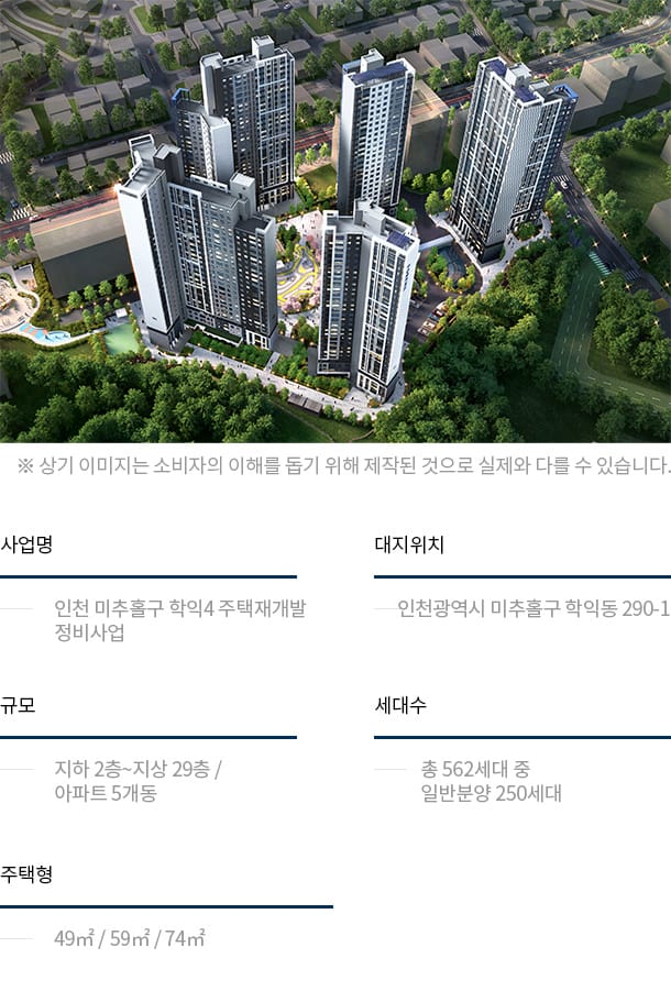 한화 포레나 인천학익 사업개요